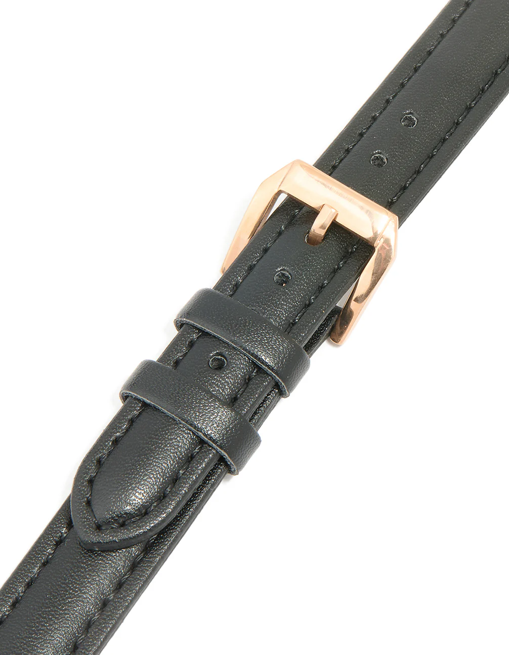 Black PU Leather Buckle Strap 38/40/41 mm - Image 2