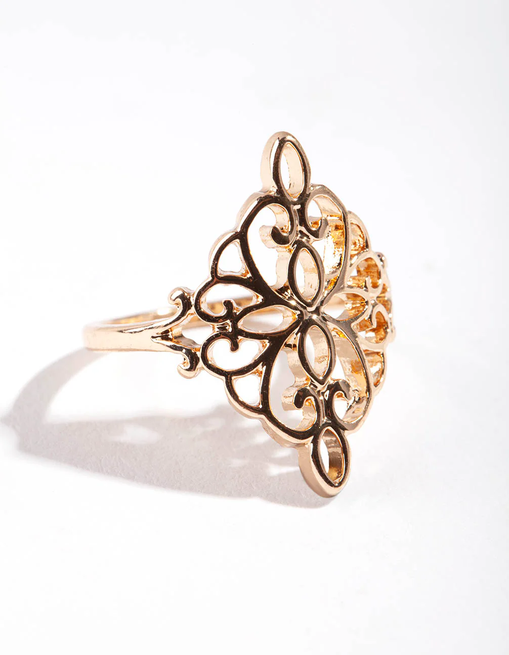 Gold Filigree Ring - Image 4