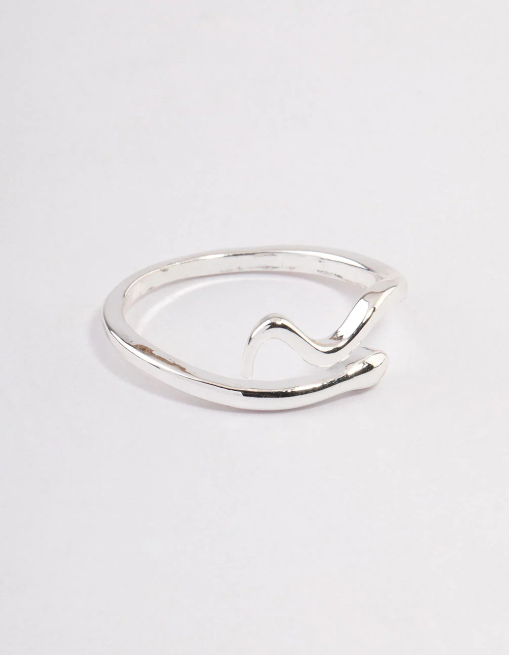 Silver Plated Mini Snake Ring