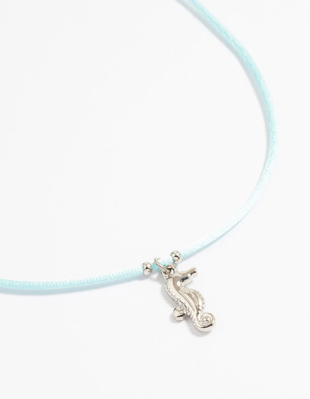 Silver Genuine Shell Seahorse Anklets 3-Pack - Image 2