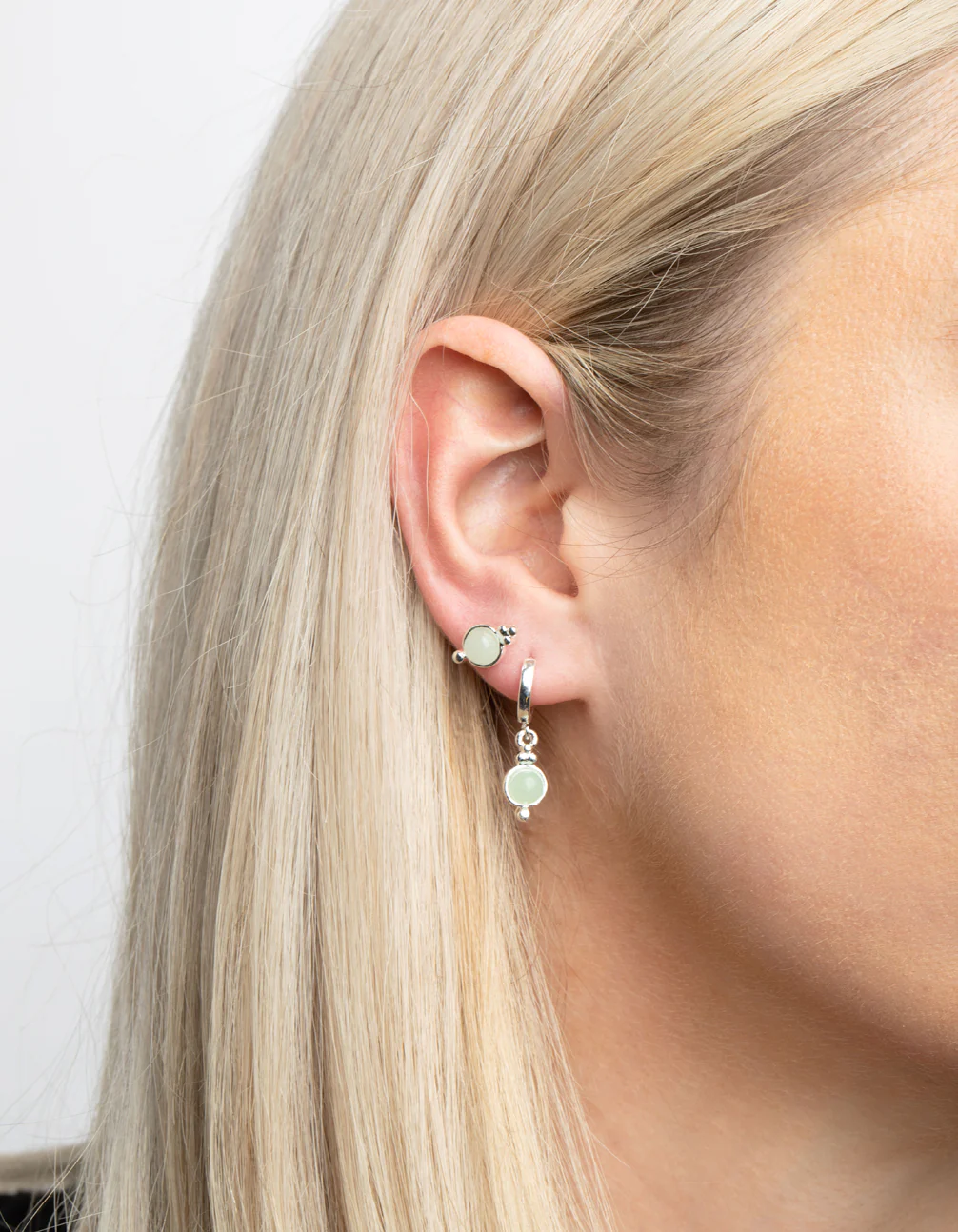 Green Amazonite Earring Stack Pack - Image 2