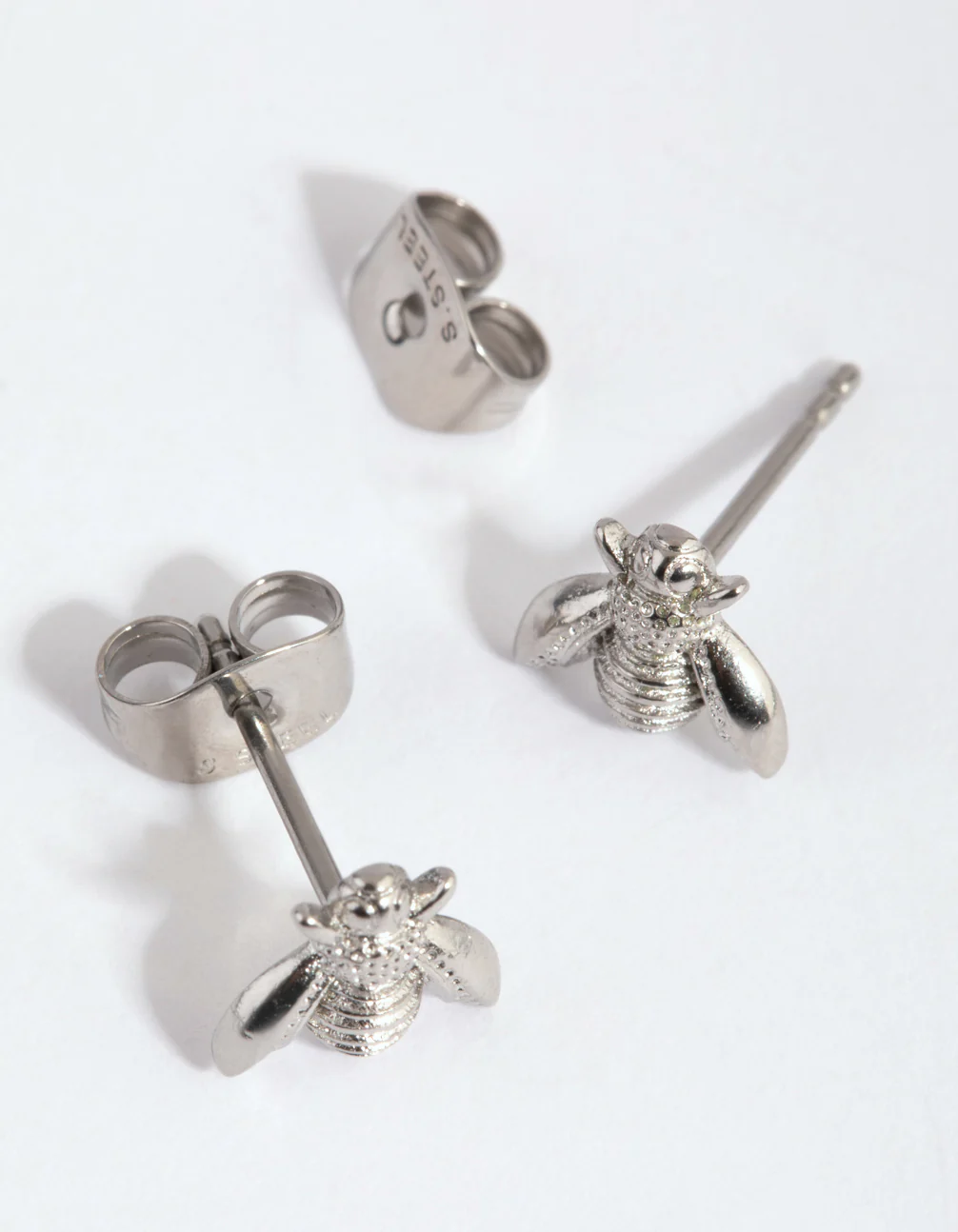 Surgical Steel Bug Stud Earrings - Image 3
