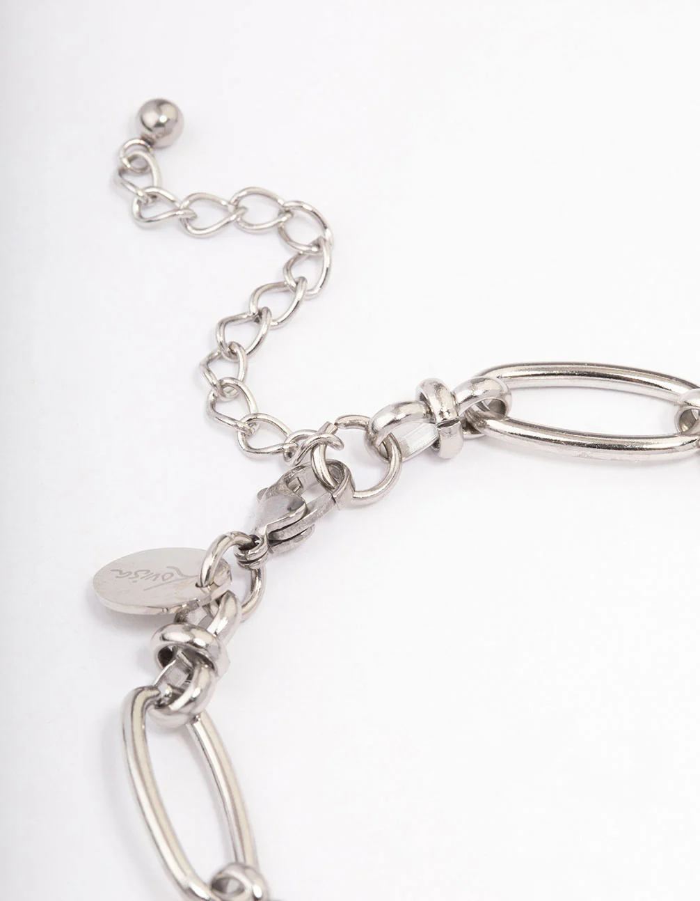 Waterproof Stainless Steel Oval Link Bracelet - Image 3