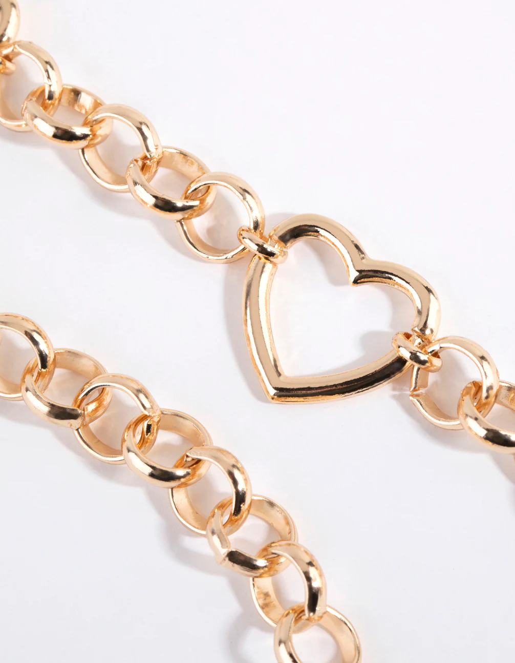 Gold Heart Double Layered Belt - Image 2