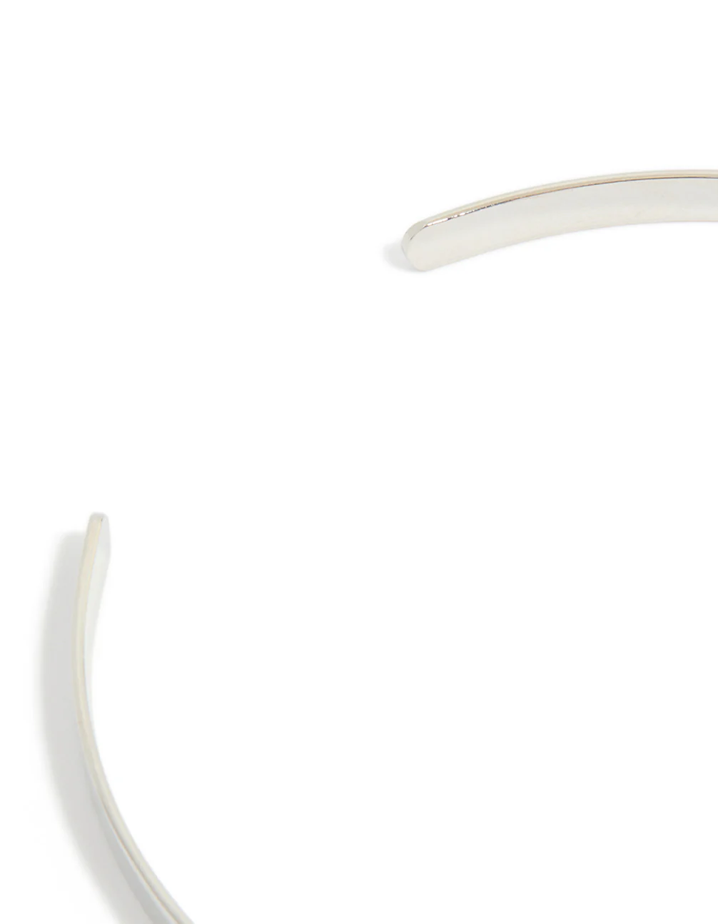 Silver Diamante Chains Drop Arm Cuff - Image 3