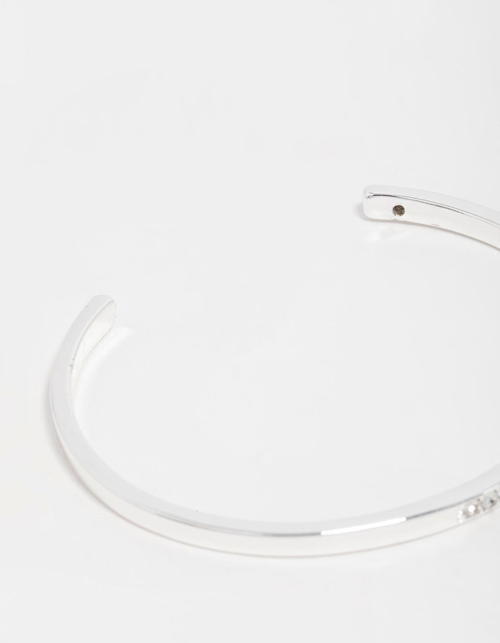 Silver Half Open Wrist Cuff - Image 3