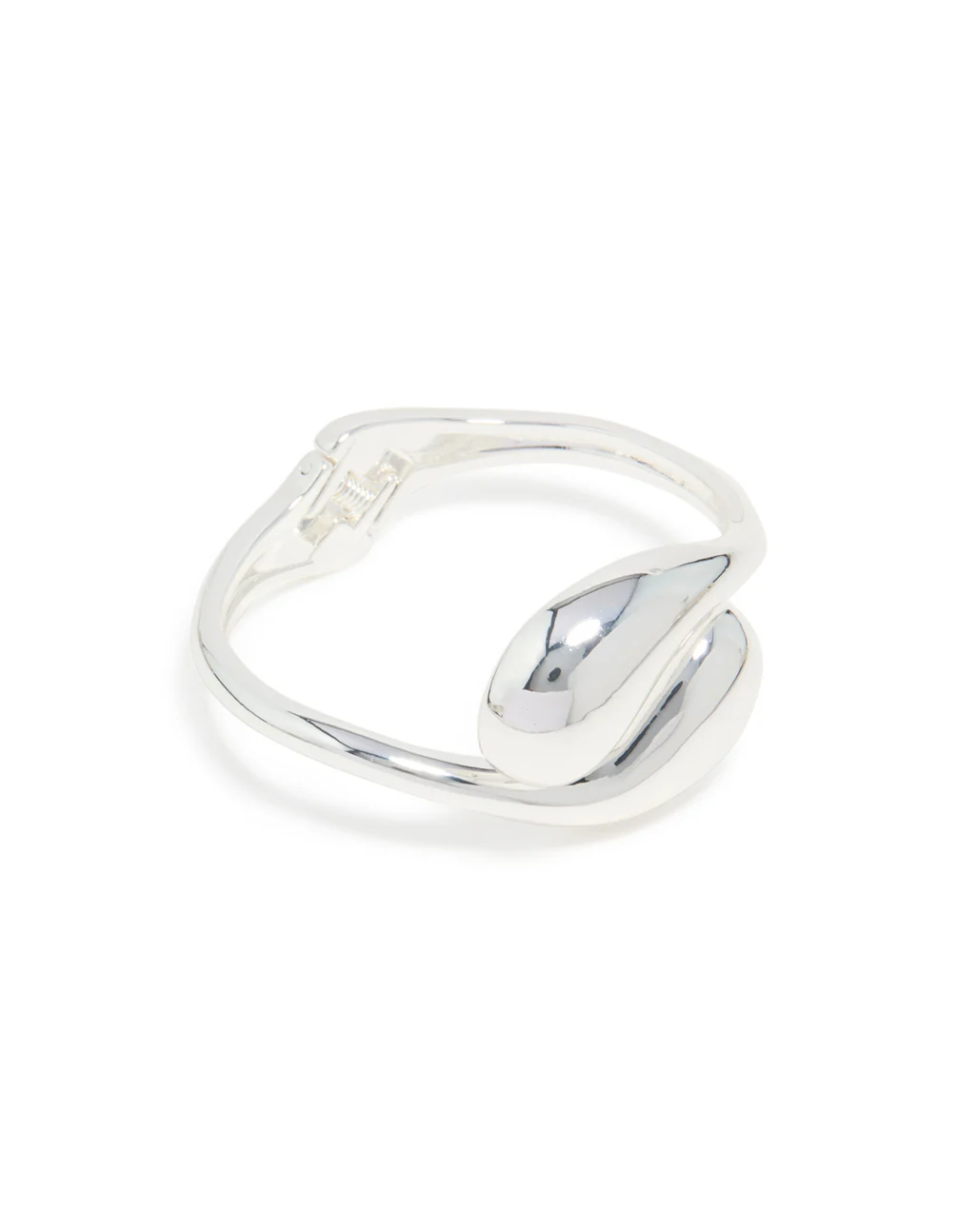 Silver Large Yin Yang Bangle - Image 2