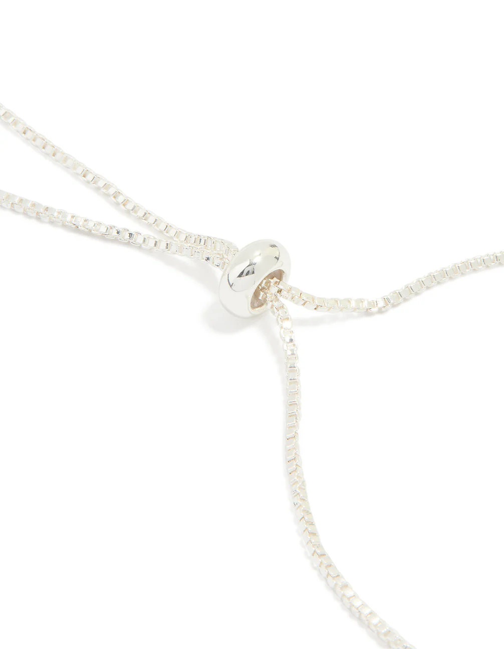 Silver Plated Cubic Zirconia & Pearl Flower Toggle Bracelet - Image 3