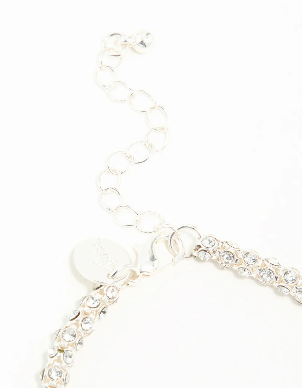 Silver Plated Diamante Fireball Bracelet - Image 5