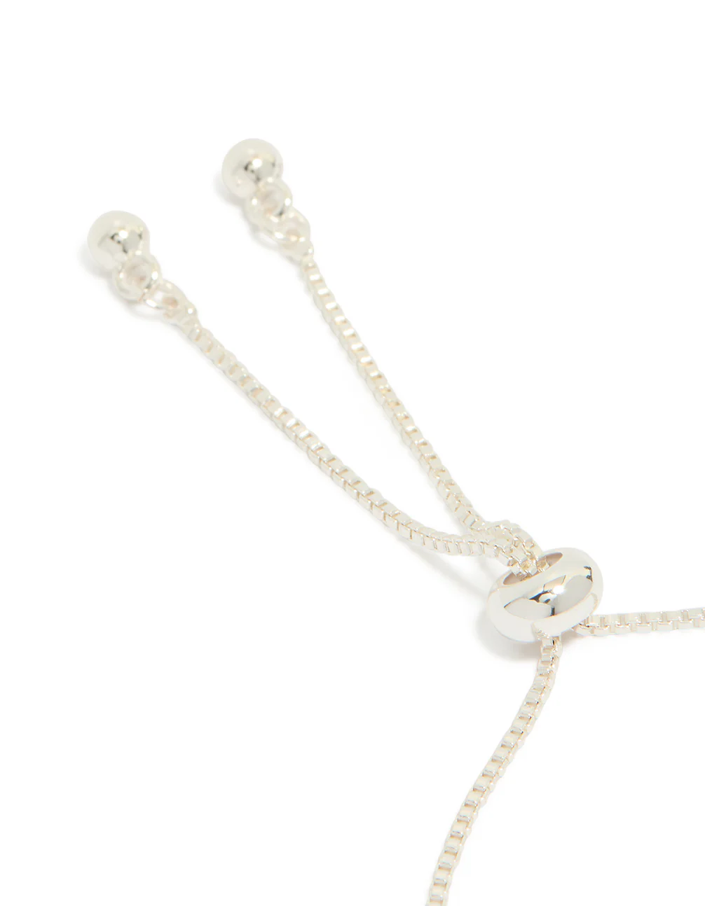 Silver Plated Smooth & Cubic Zirconia Butterfly Charms Inlay Toggle Bracelet - Image 5