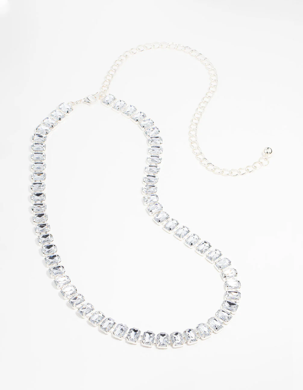 Silver Radiant Diamante Belt - Image 2