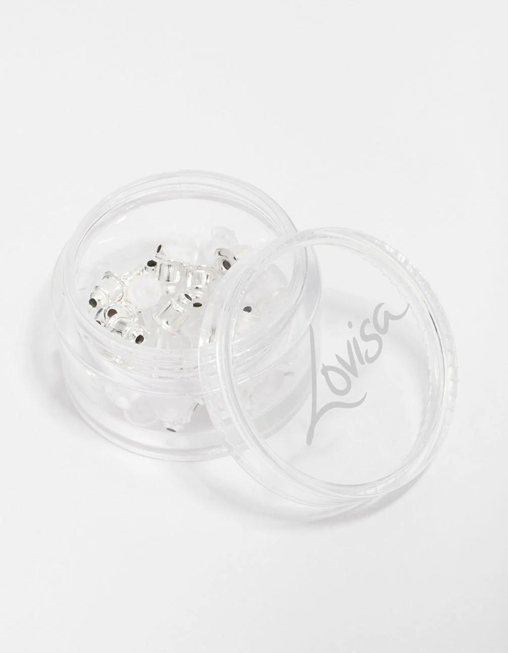 Silver & Silicone Mixed Earring Backing Kit - Image 3