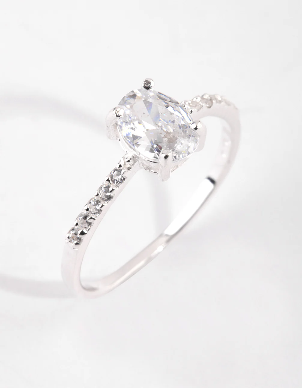 Sterling Silver Cubic Zirconia Ring - Image 3