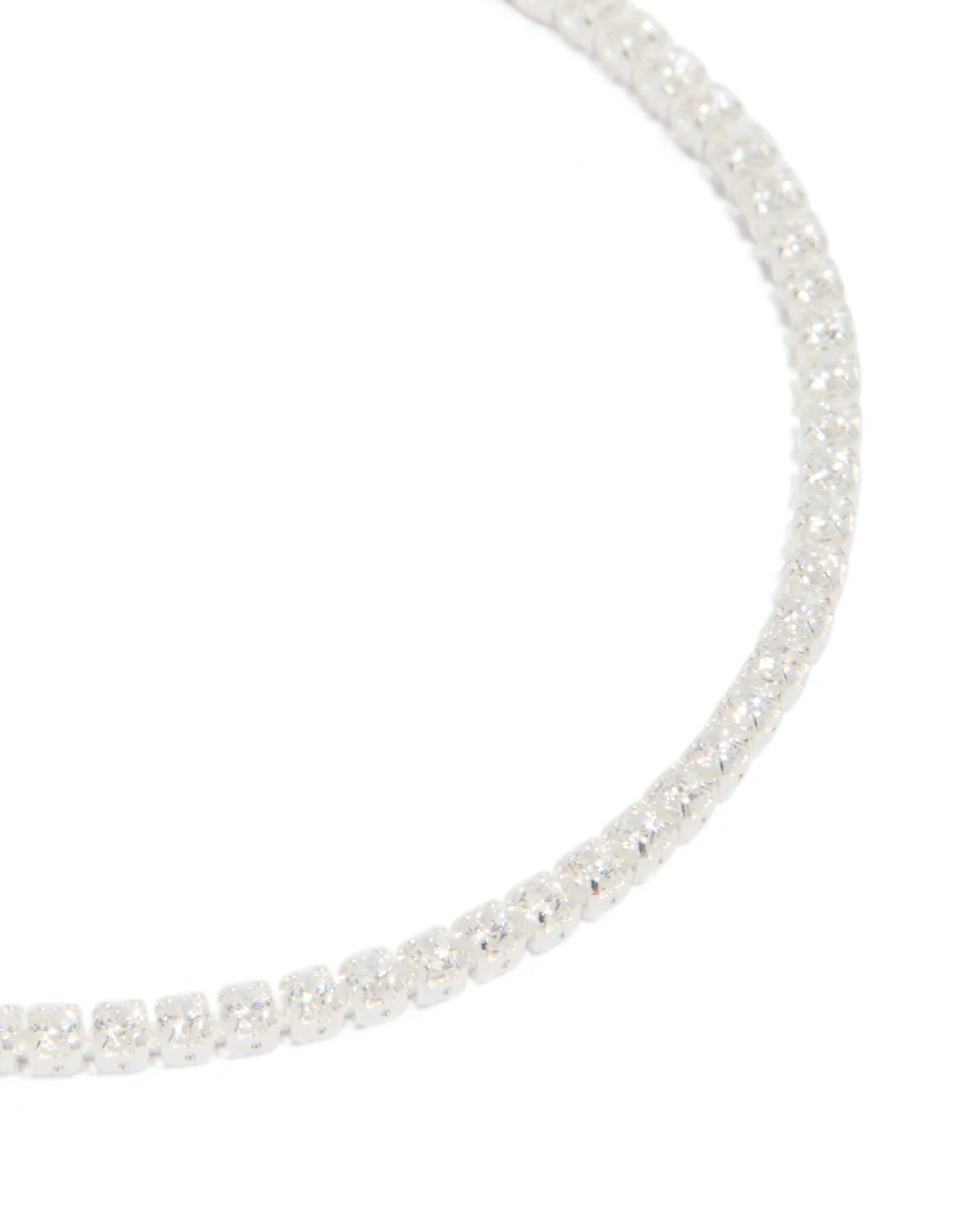 Sterling Silver Cubic Zirconia Tennis Bracelet - Image 4