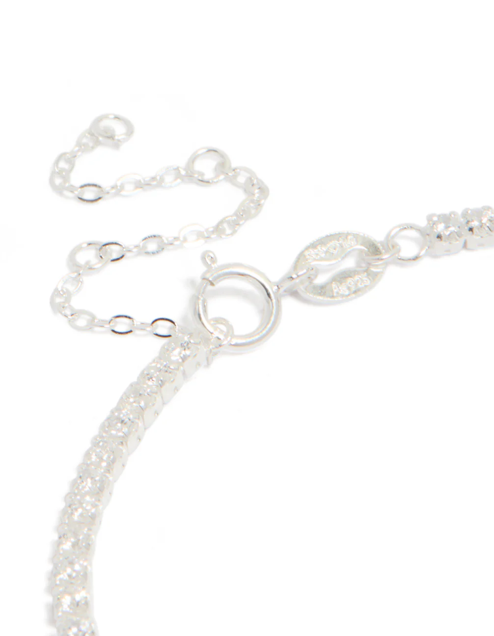Sterling Silver Cubic Zirconia Tennis Bracelet - Image 5