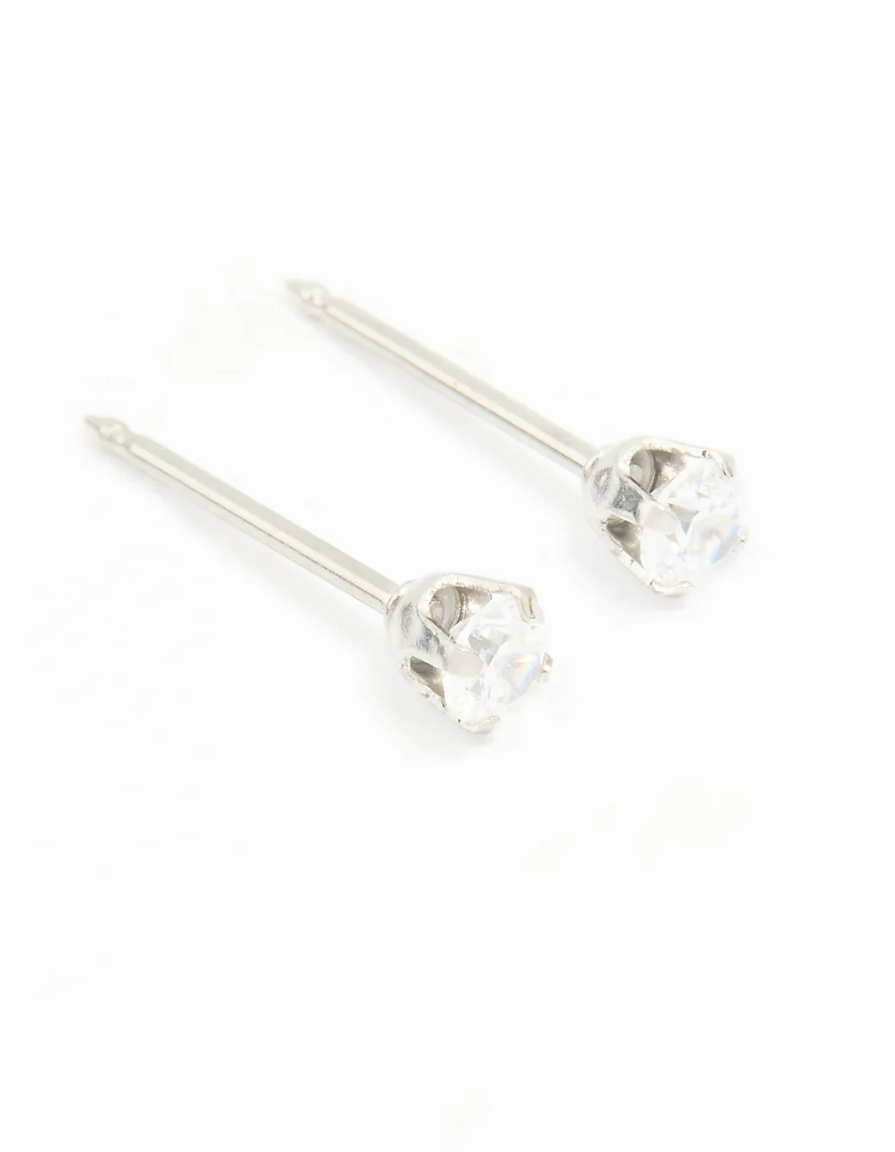 Surgical Stainless Steel 3MM Cubic Zirconia Piercing Stud