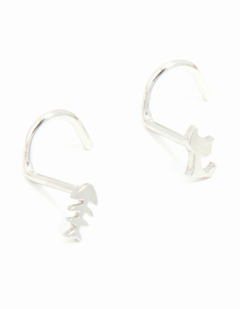 Surgical Steel Pet Motif Nose Stud 3-Pack - Image 3