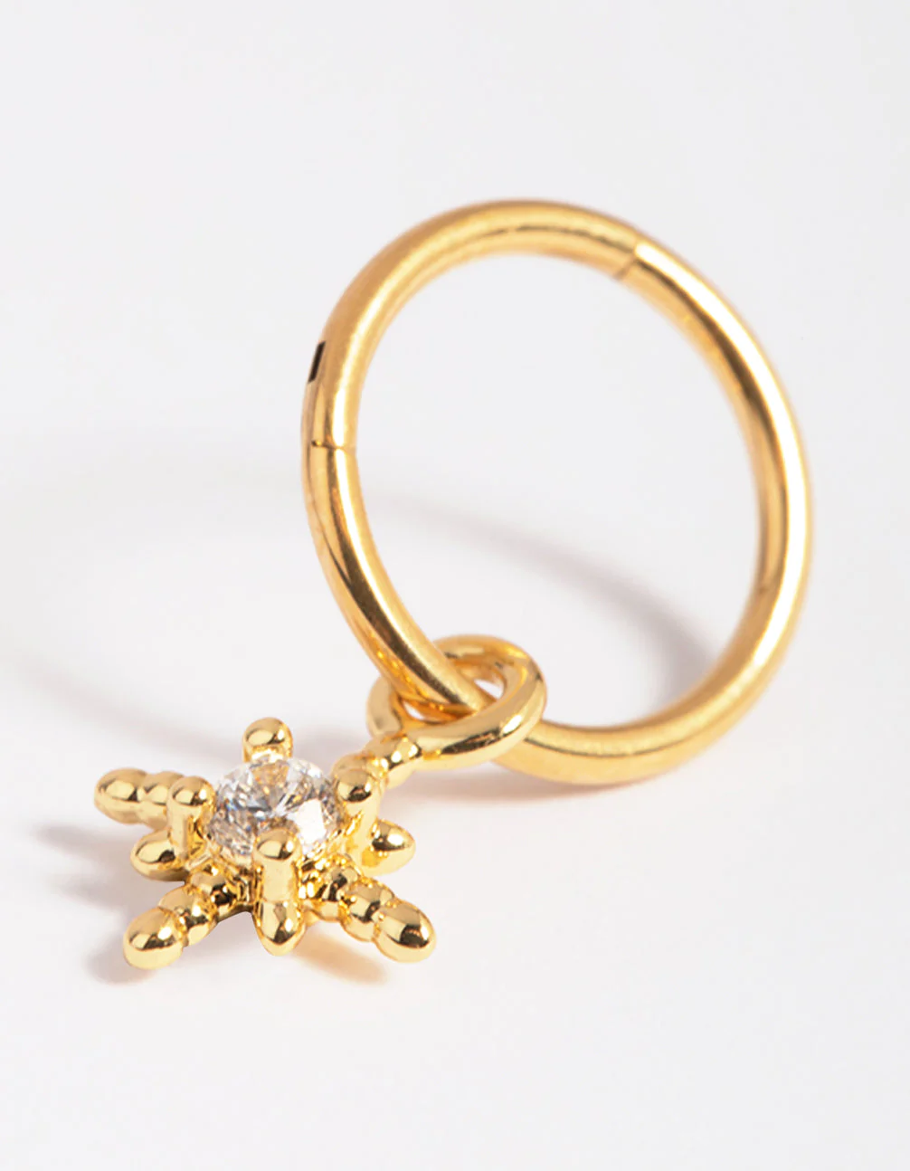 Gold Plated Titanium Crystal Star Clicker - Image 2