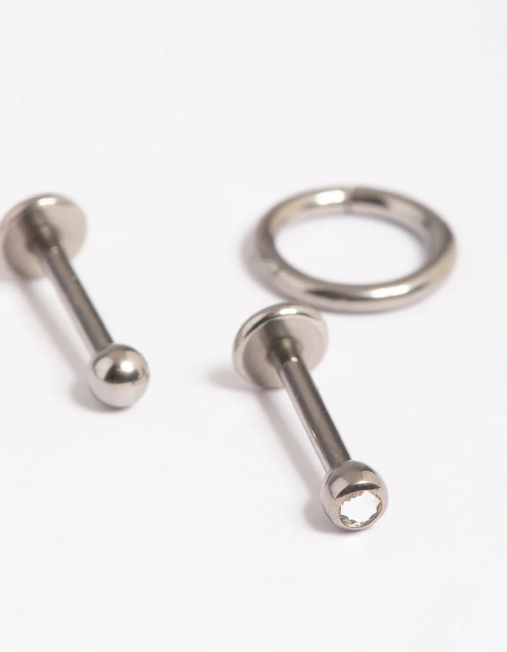Titanium Ball & Click Earring Pack - Image 3