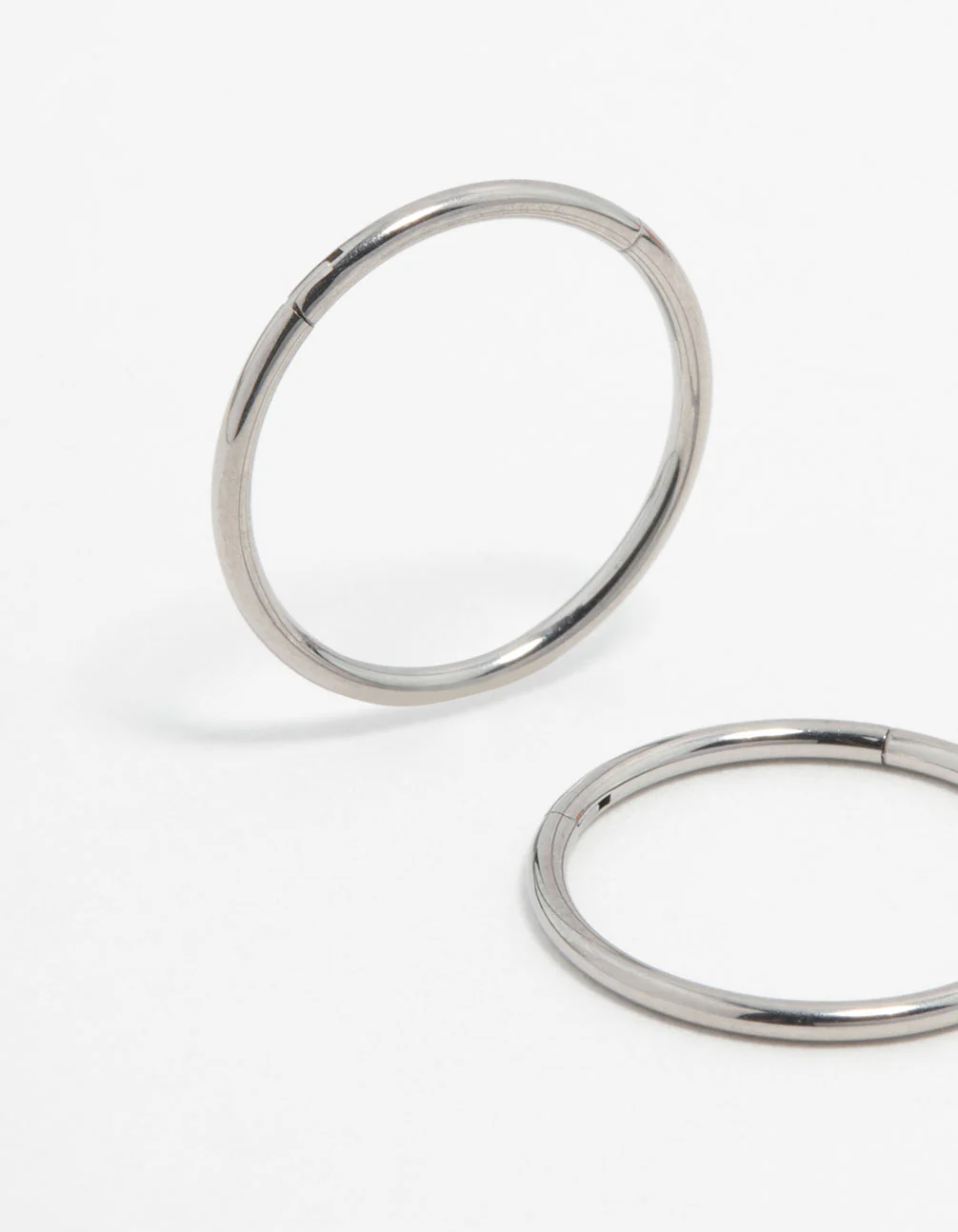 Titanium Sleeper Earrings 12 mm - Image 4