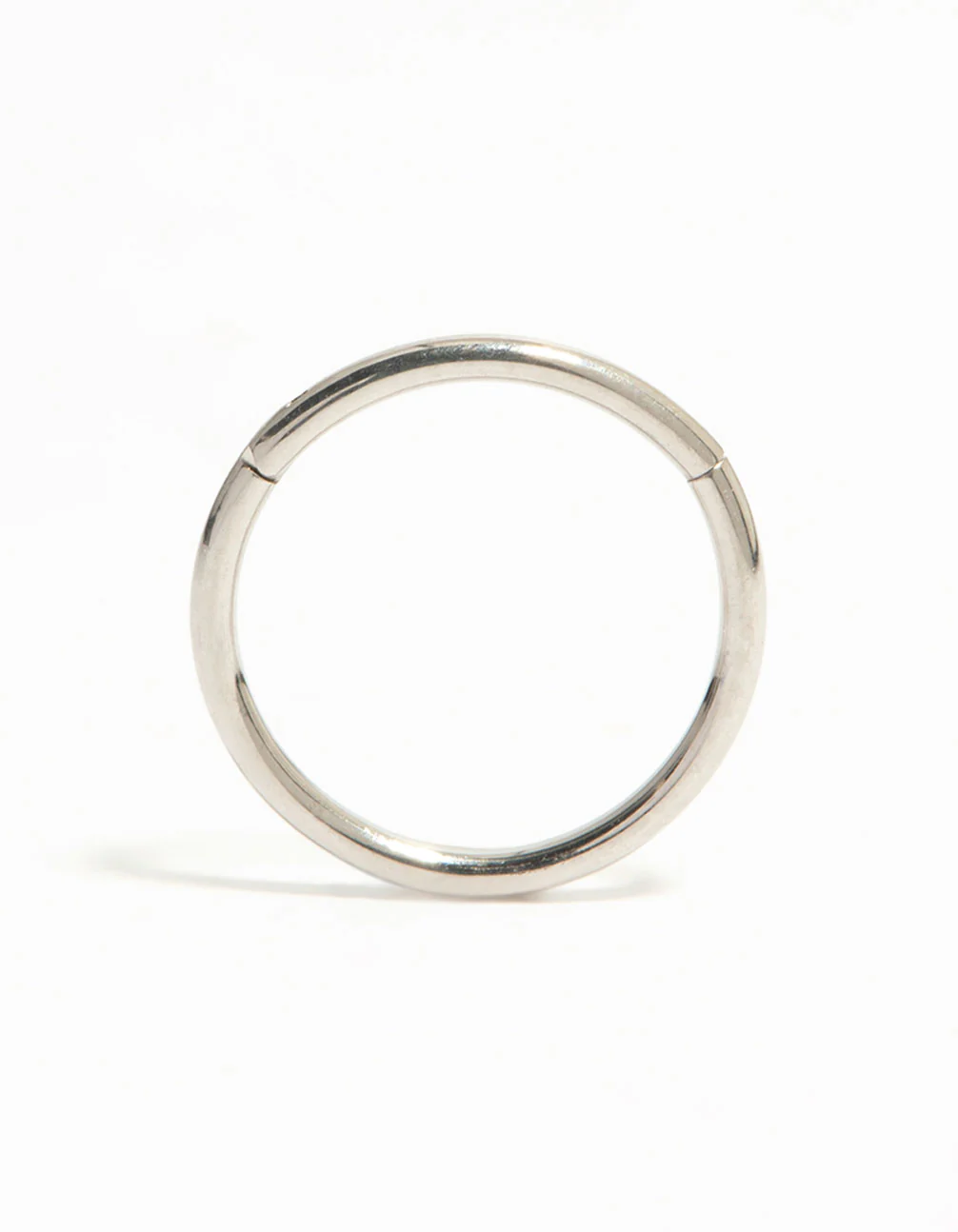 Titanium Thin Clicker Ring 8 mm