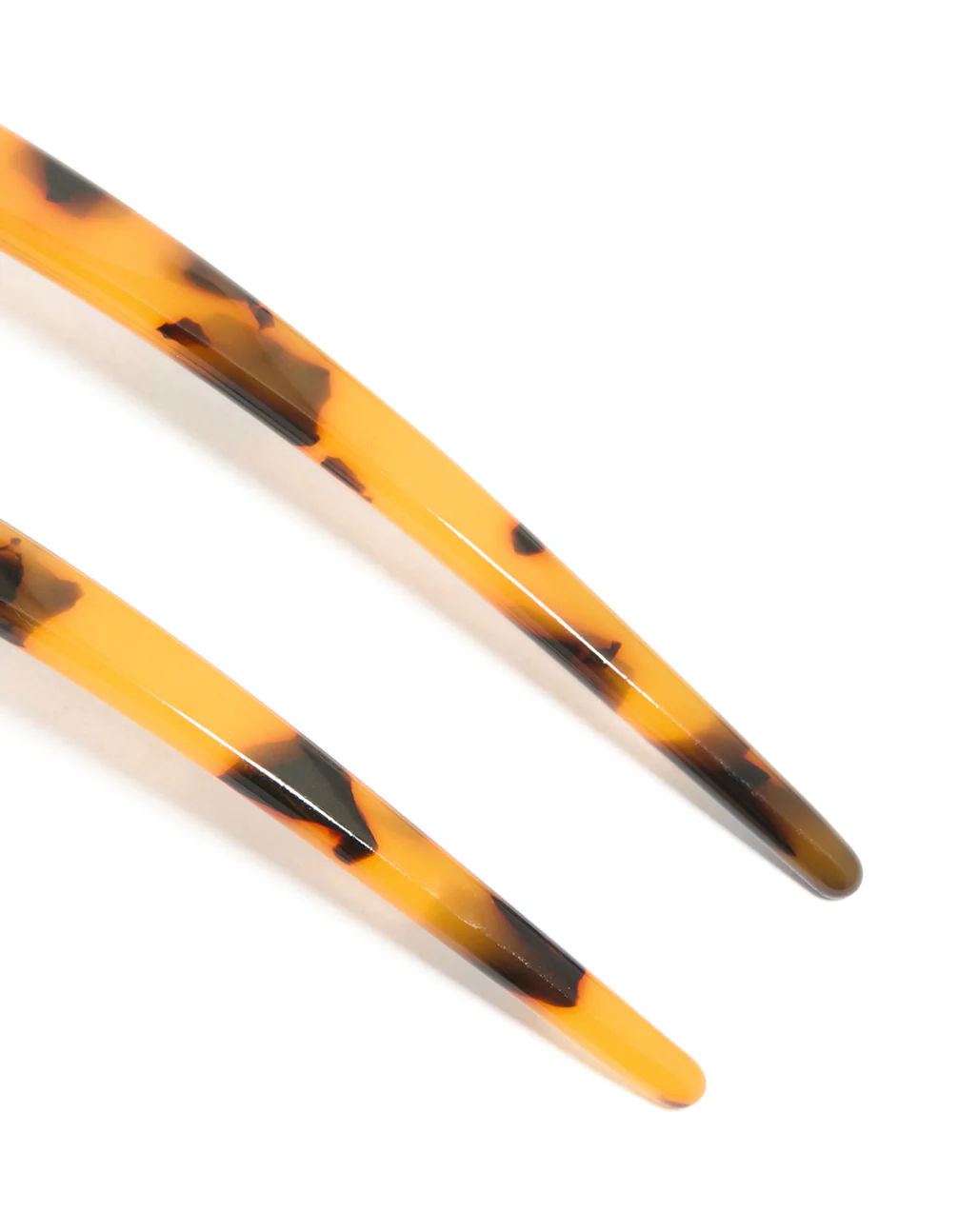 Tortoiseshell Acrylic Large Basic Hair Pin - Image 3