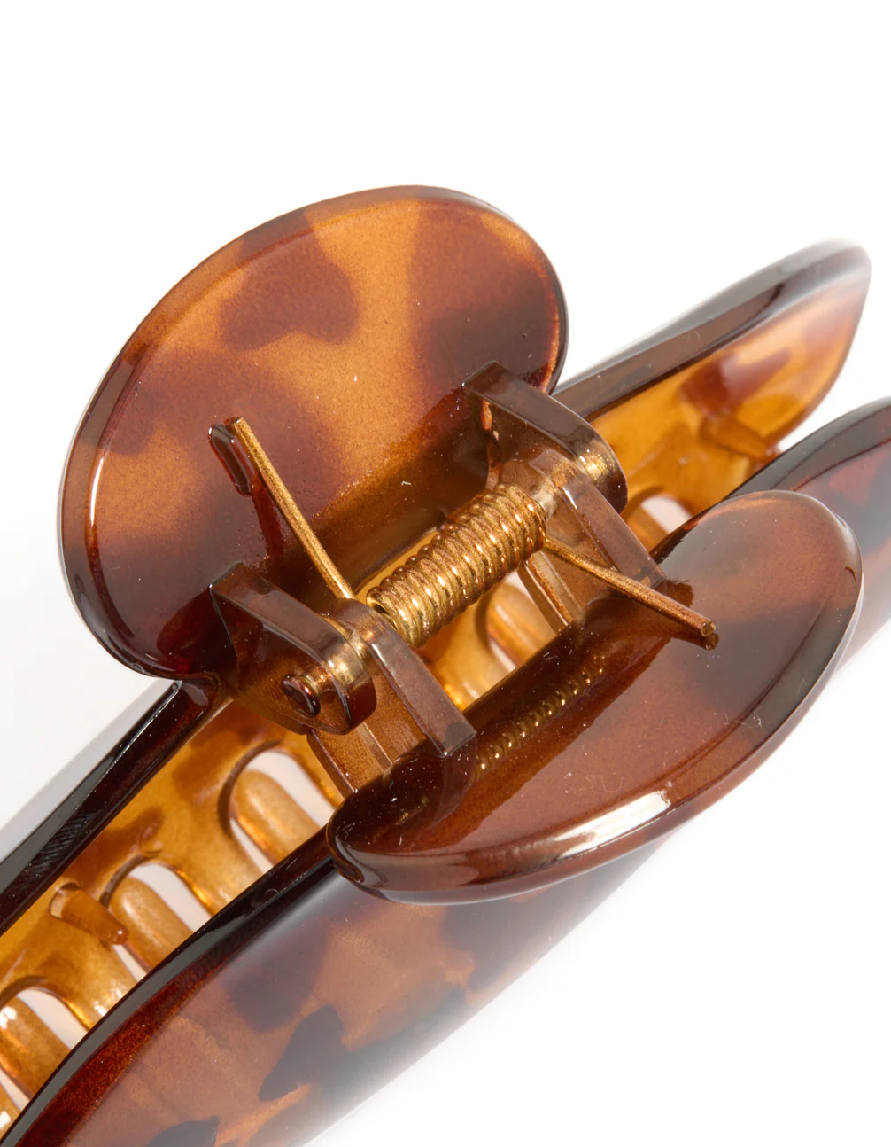 Tortoiseshell Arched Claw Clip - Image 3
