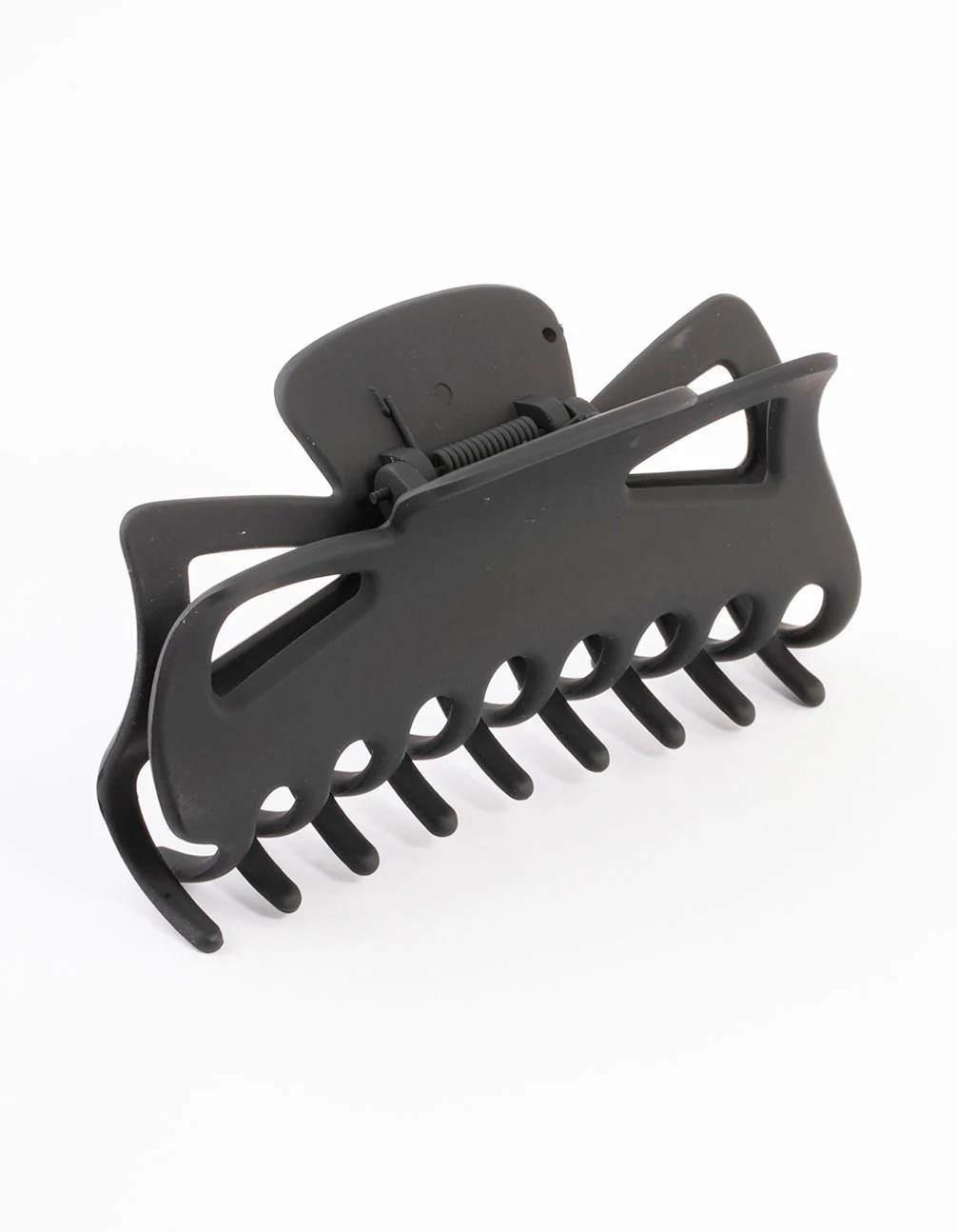 Large Black Bow Claw Clip - Image 2