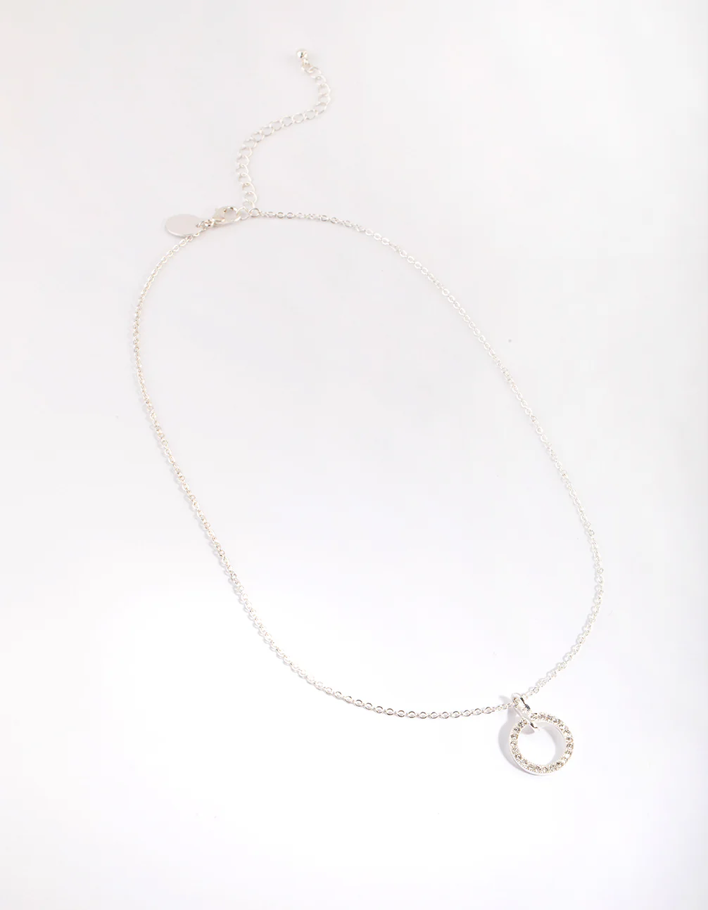 Silver Diamante Necklace - Image 2