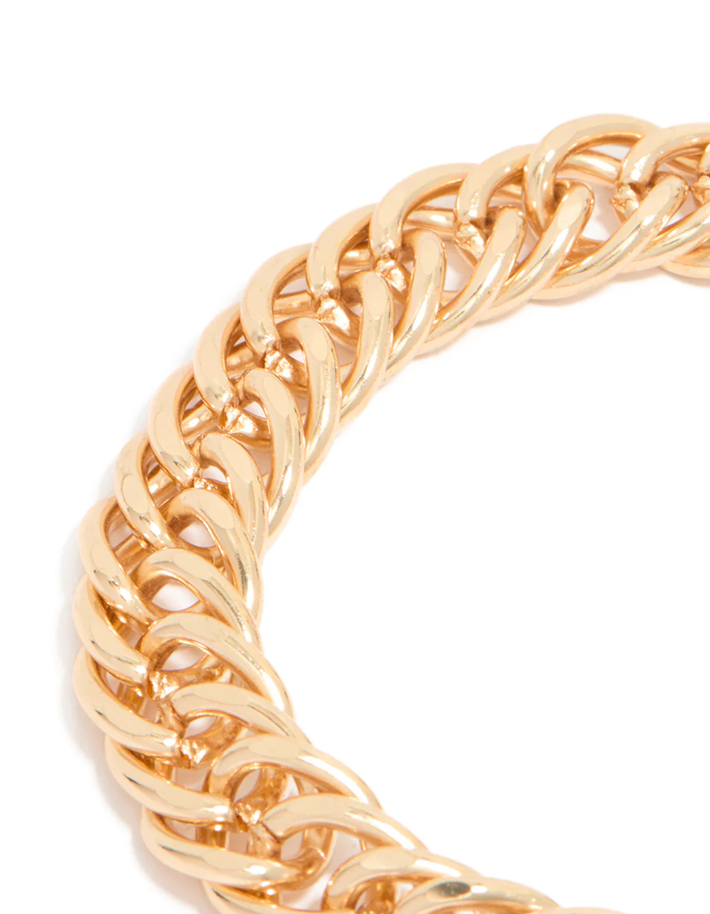 Gold Chain Link Bracelet - Image 5