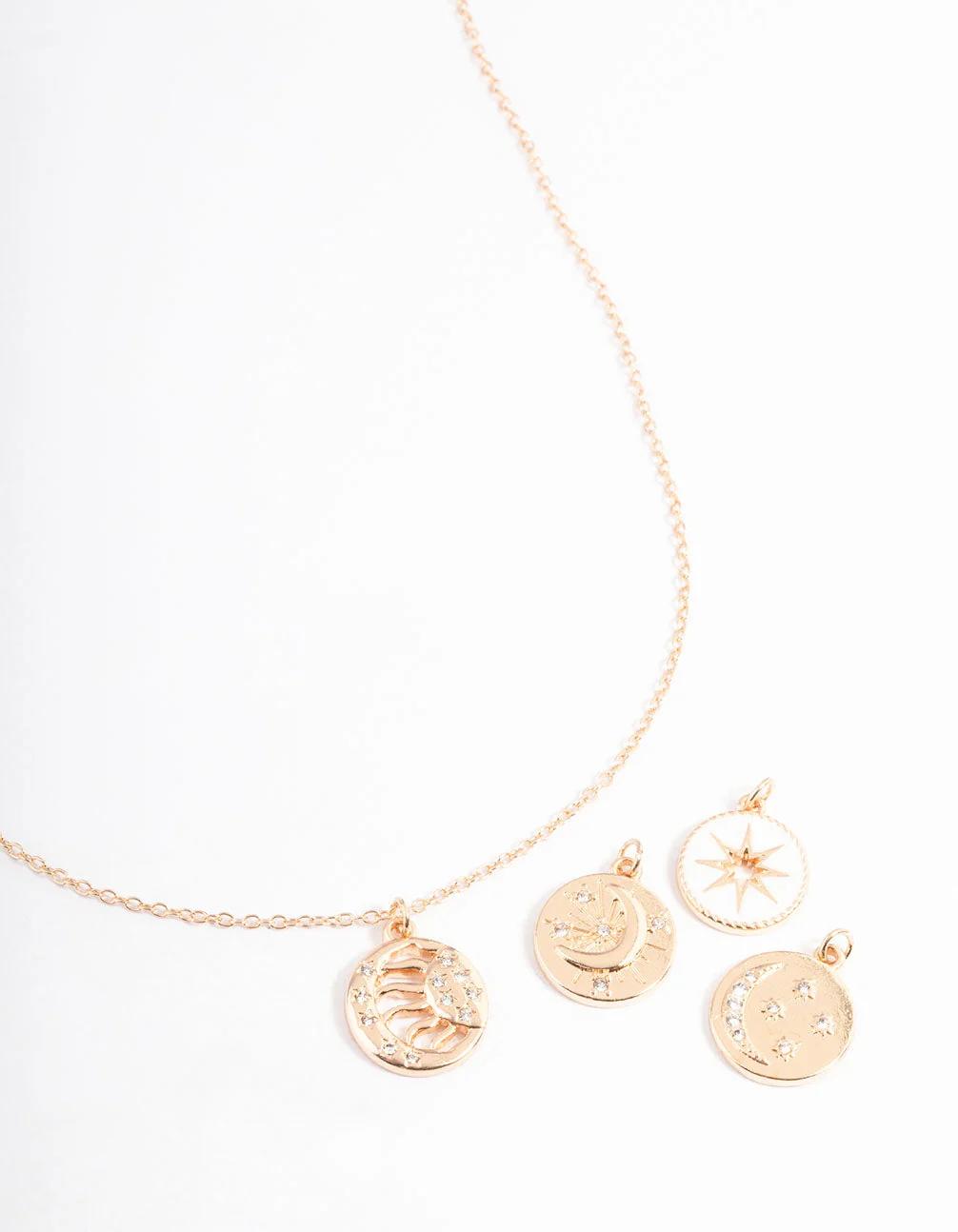 Gold Celestial Charm Necklace Pack - Image 2