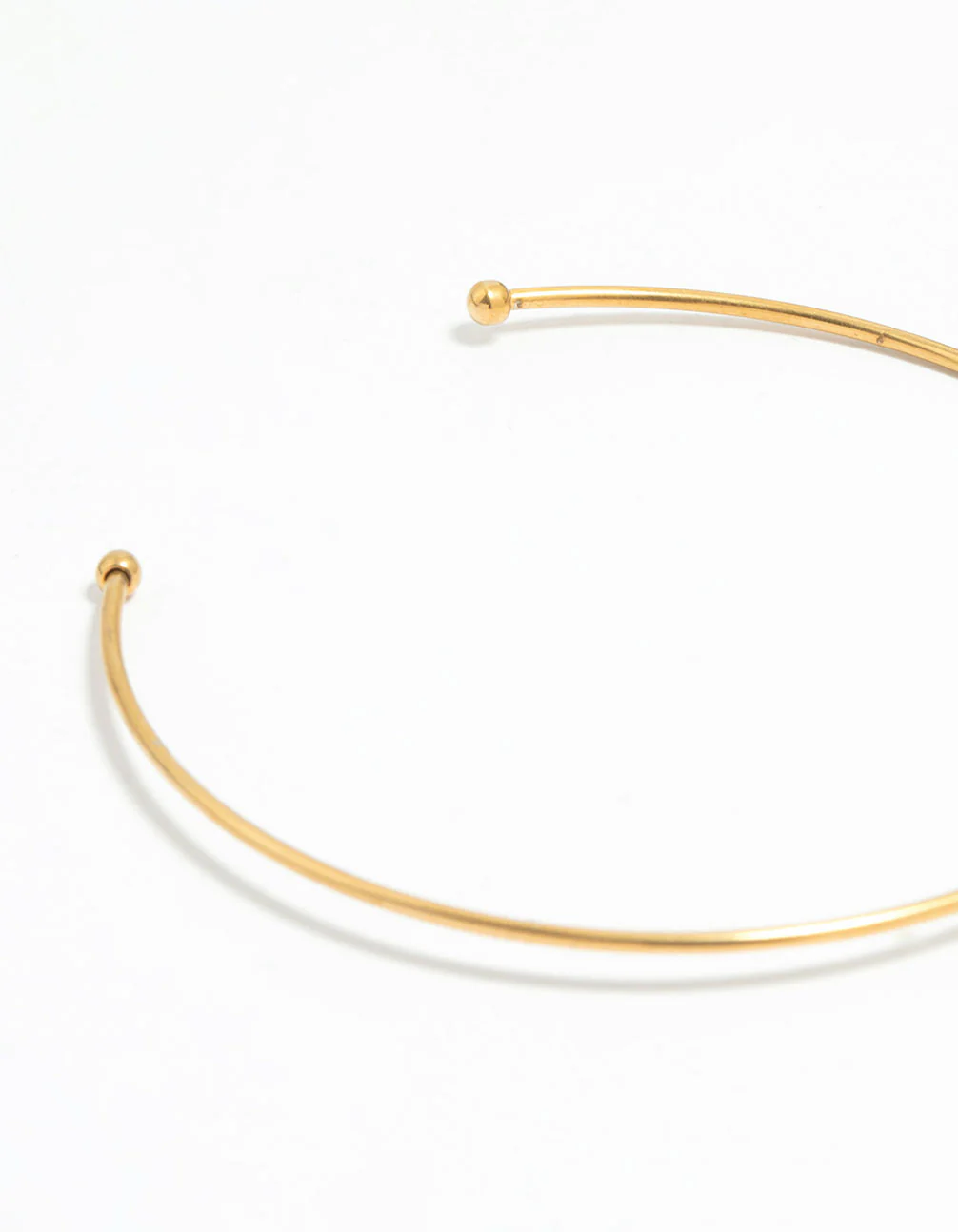 Waterproof Gold Plated Stainless Steel Cubic Zirconia Bangle - Image 3