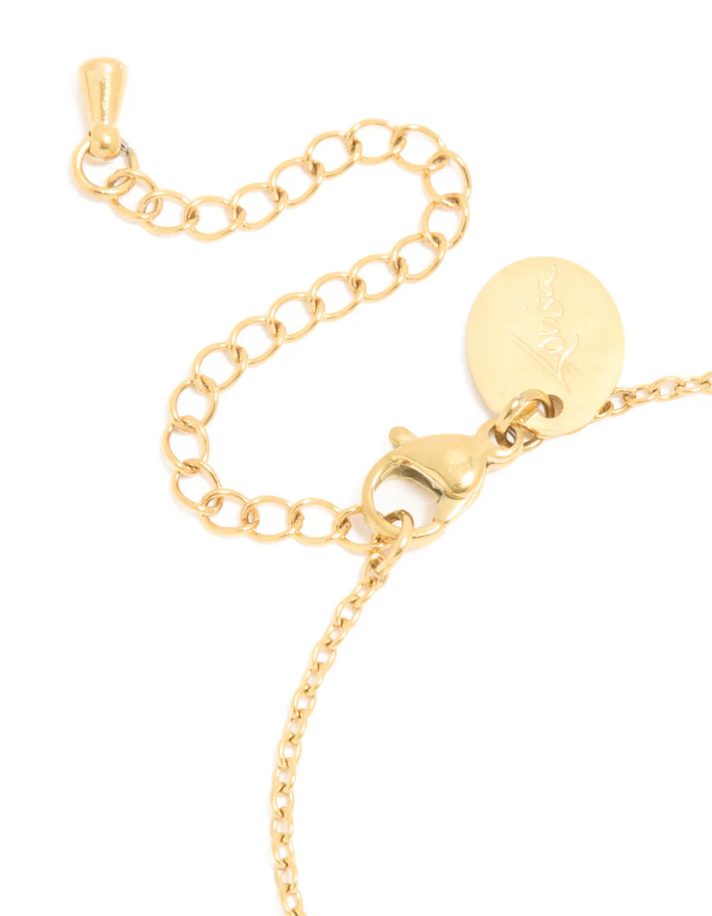Waterproof Gold Plated Stainless Steel May Green Cubic Zirconia Birthstone Bracelet - Image 5