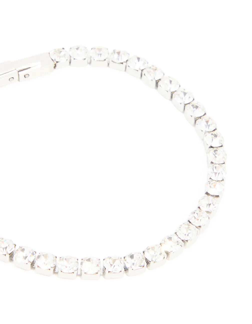 Waterproof Stainless Steel Cubic Zirconia Tennis Bracelet - Image 2