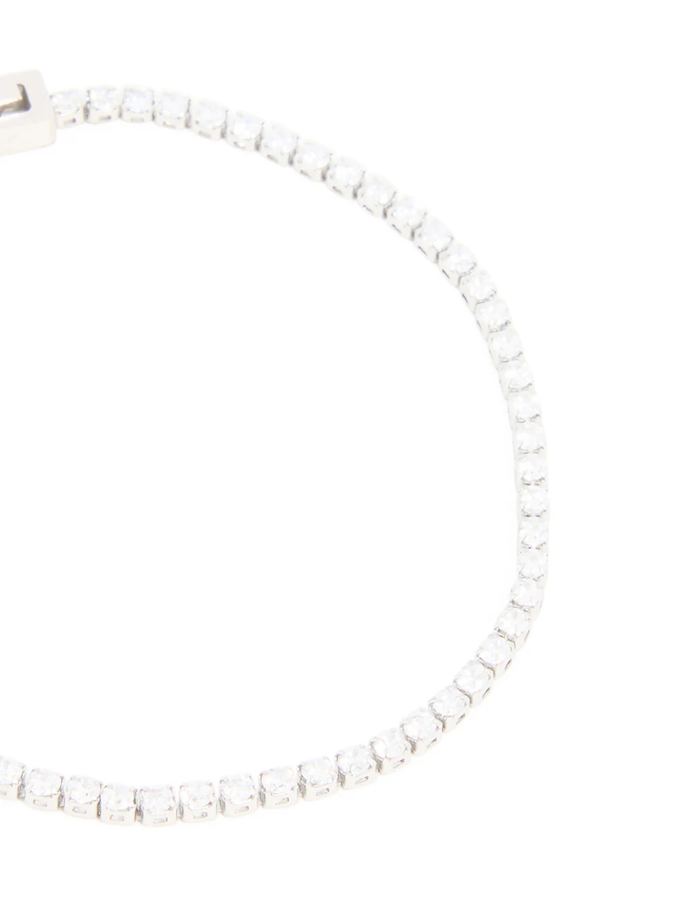 Waterproof Stainless Steel Cubic Zirconia Tennis Bracelet - Image 2