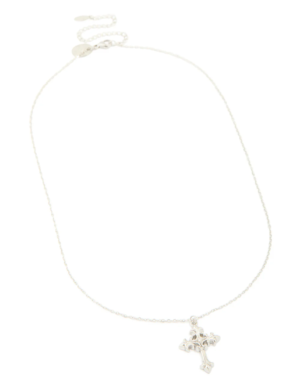Waterproof Stainless Steel Gothic Cross Necklace - Image 4