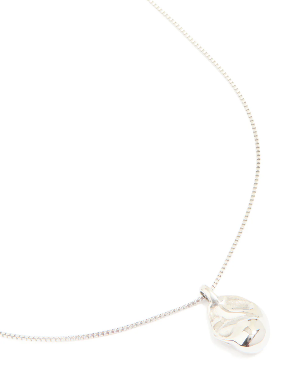 Waterproof Stainless Steel Organic Pendant Necklace