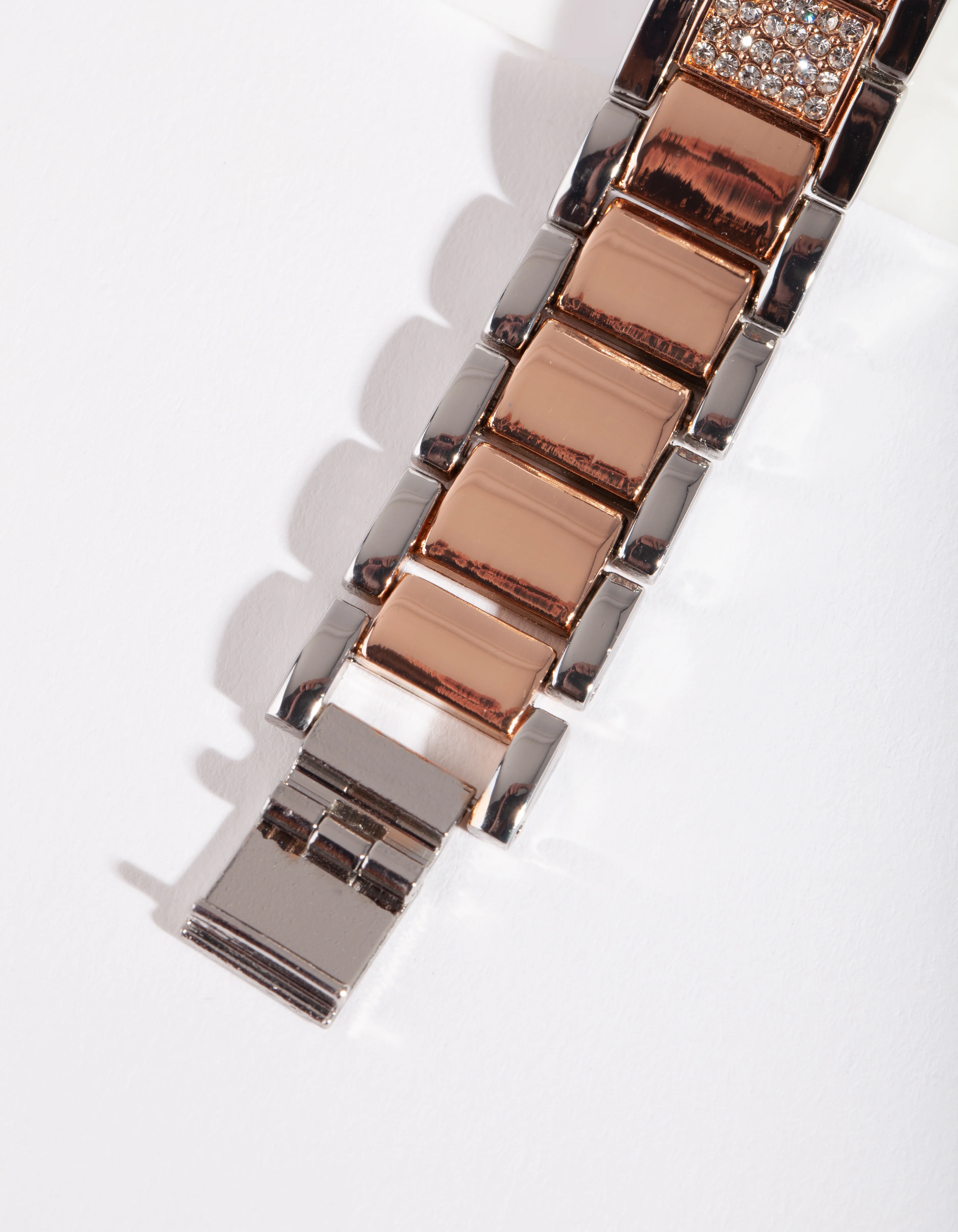 Mixed Metal Bling Watch - Image 3