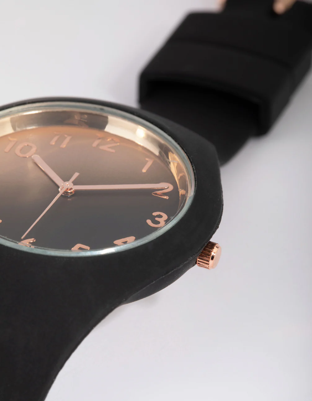 Mixed Metal Ombre PU Strap Watch - Image 3