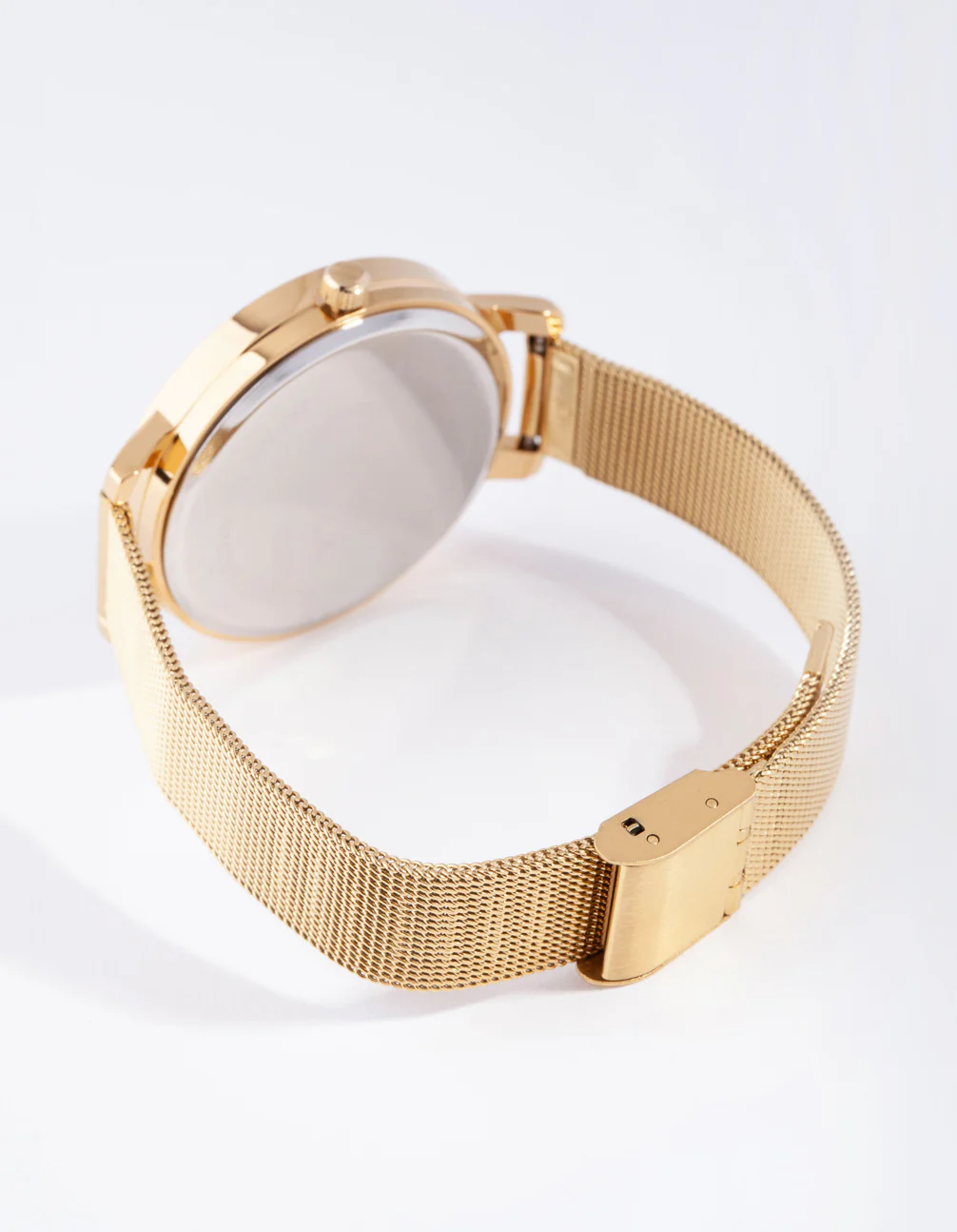 Gold Star Glitter Mesh Watch - Image 3