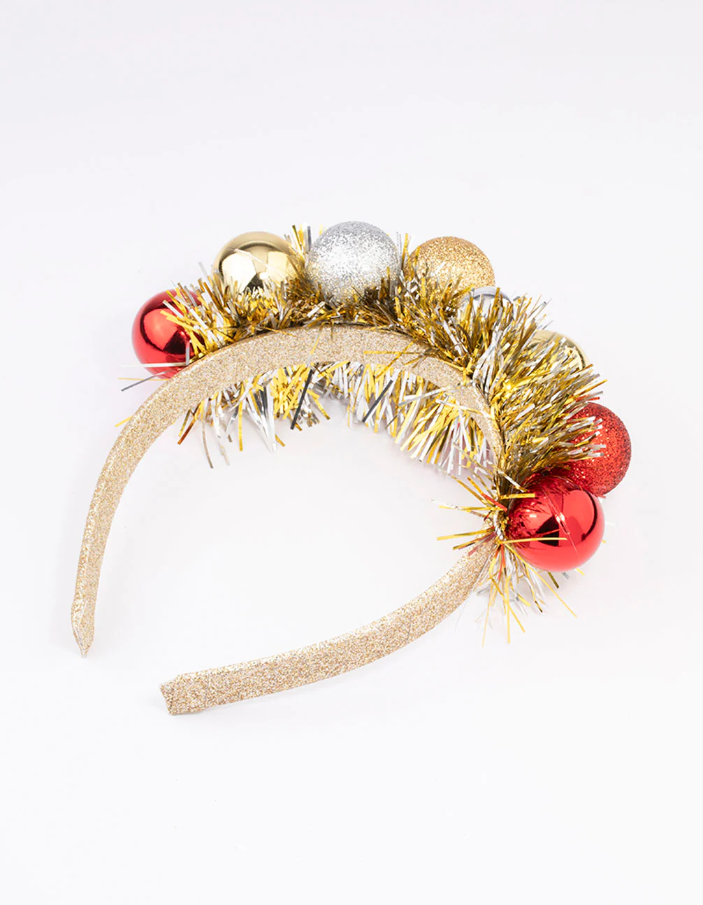 Bauble & Christmas Tinsel Headband - Image 3